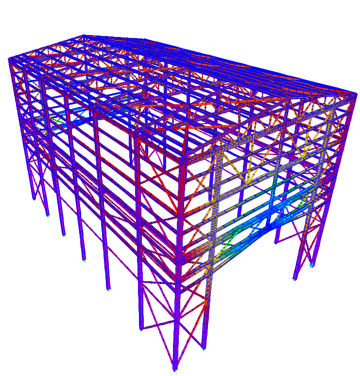 ANKARA SİNCAN OSB BÖLGESİNDE YAPILAN ÇELİK HANGAR YAPISI
